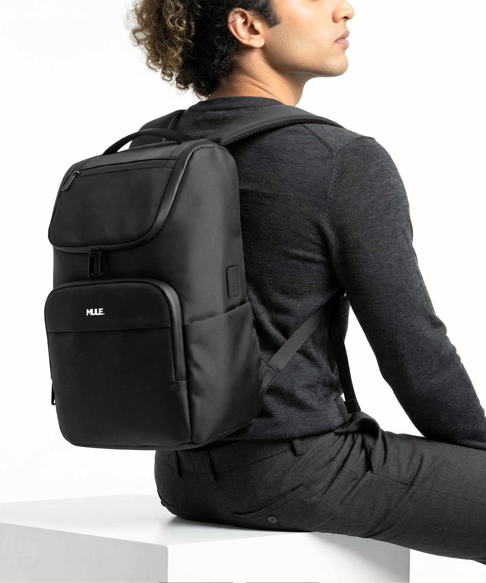 Mule Binary laptop Backpack upto for men and women