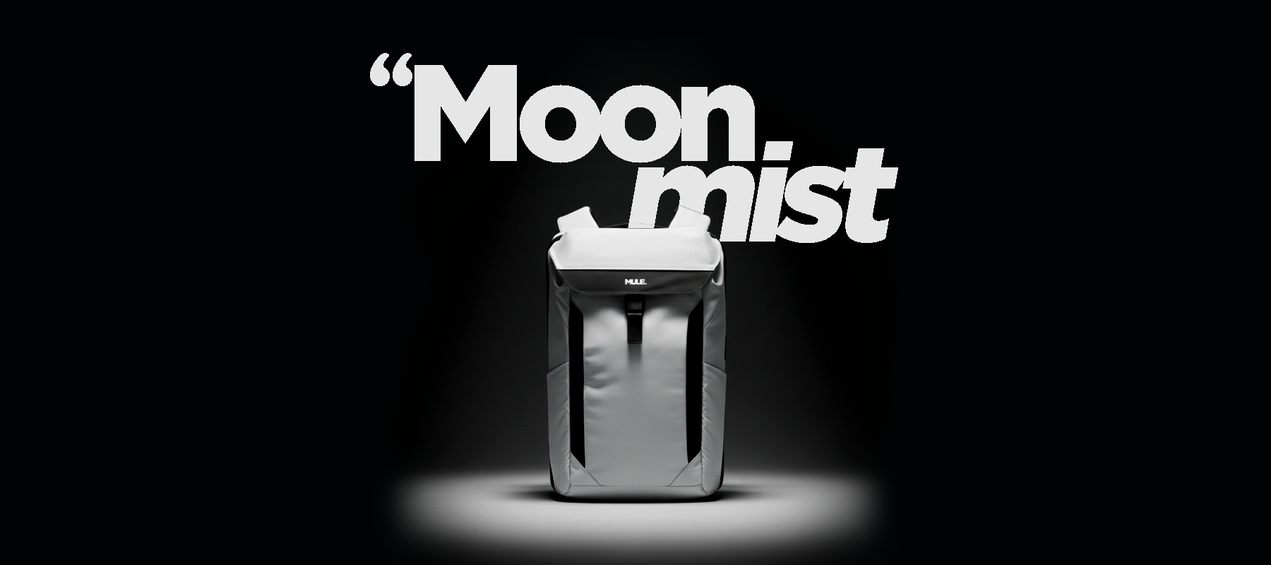 Mule Kepler Travel Backpack grey Moon mist