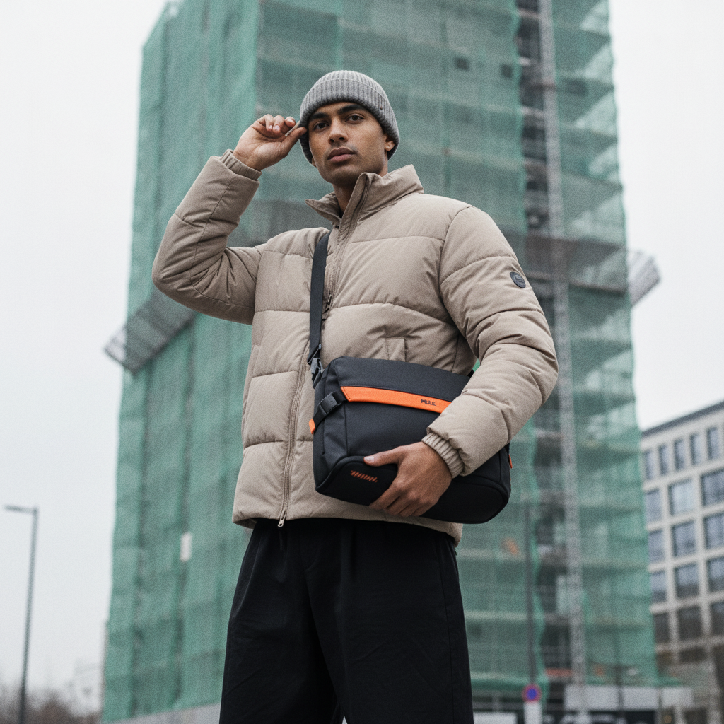 hatch everyday travel laptop messenger bag for men