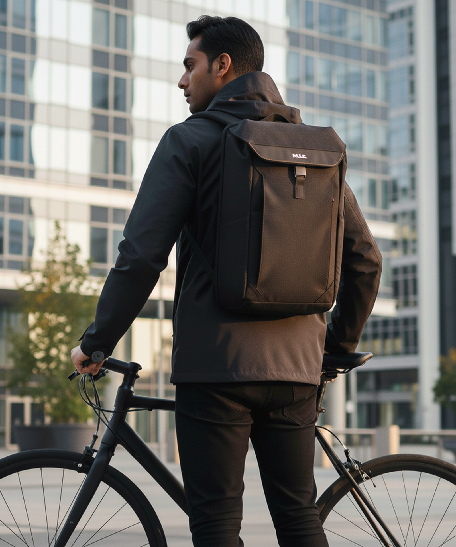 kepler everyday travel backpack black