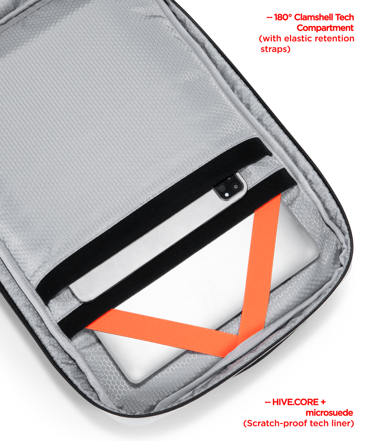 Kepler Travel Backpack (26L) White