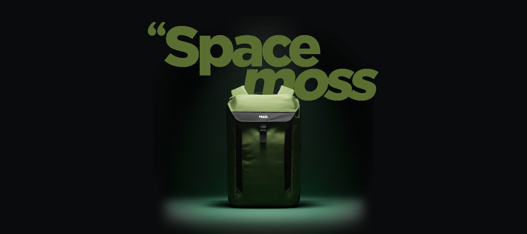 Mule Kepler Travel Backpack spacemoss green 