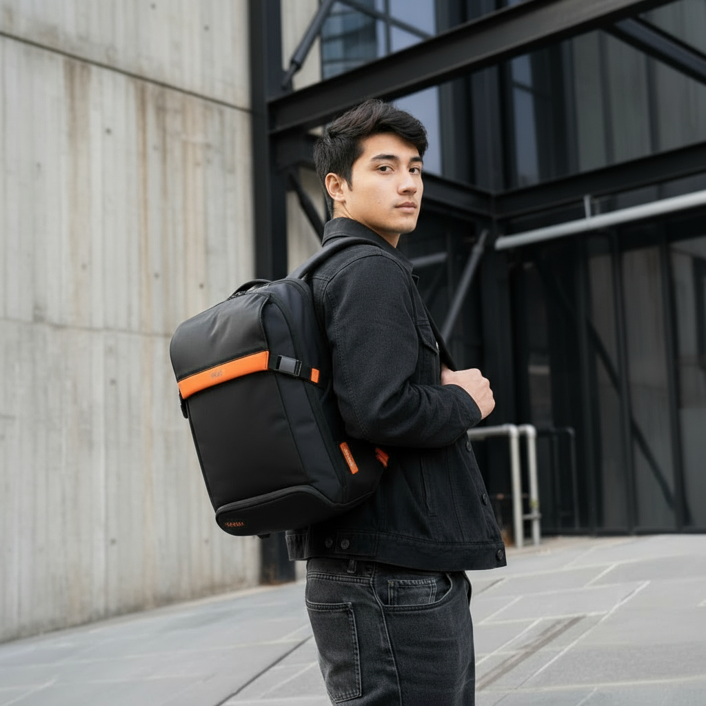 hatch EDC with padded laptop backpack 