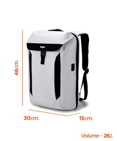 mule kepler overnighter backpack with ergonomic shoulder strap